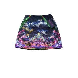 Manish Arora - Cloud Print Quilted Cotton Mini Skirt - FR 36